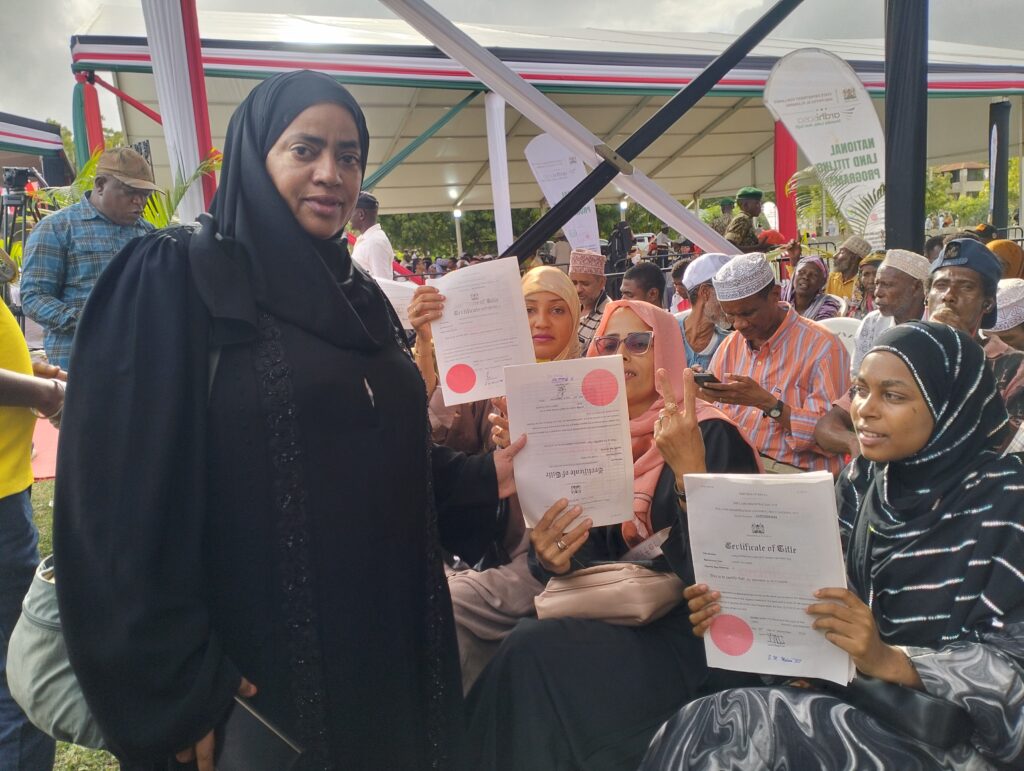 Over 20,000 Lamu Residents Move from Squatters to Landowners under National Titling Programme